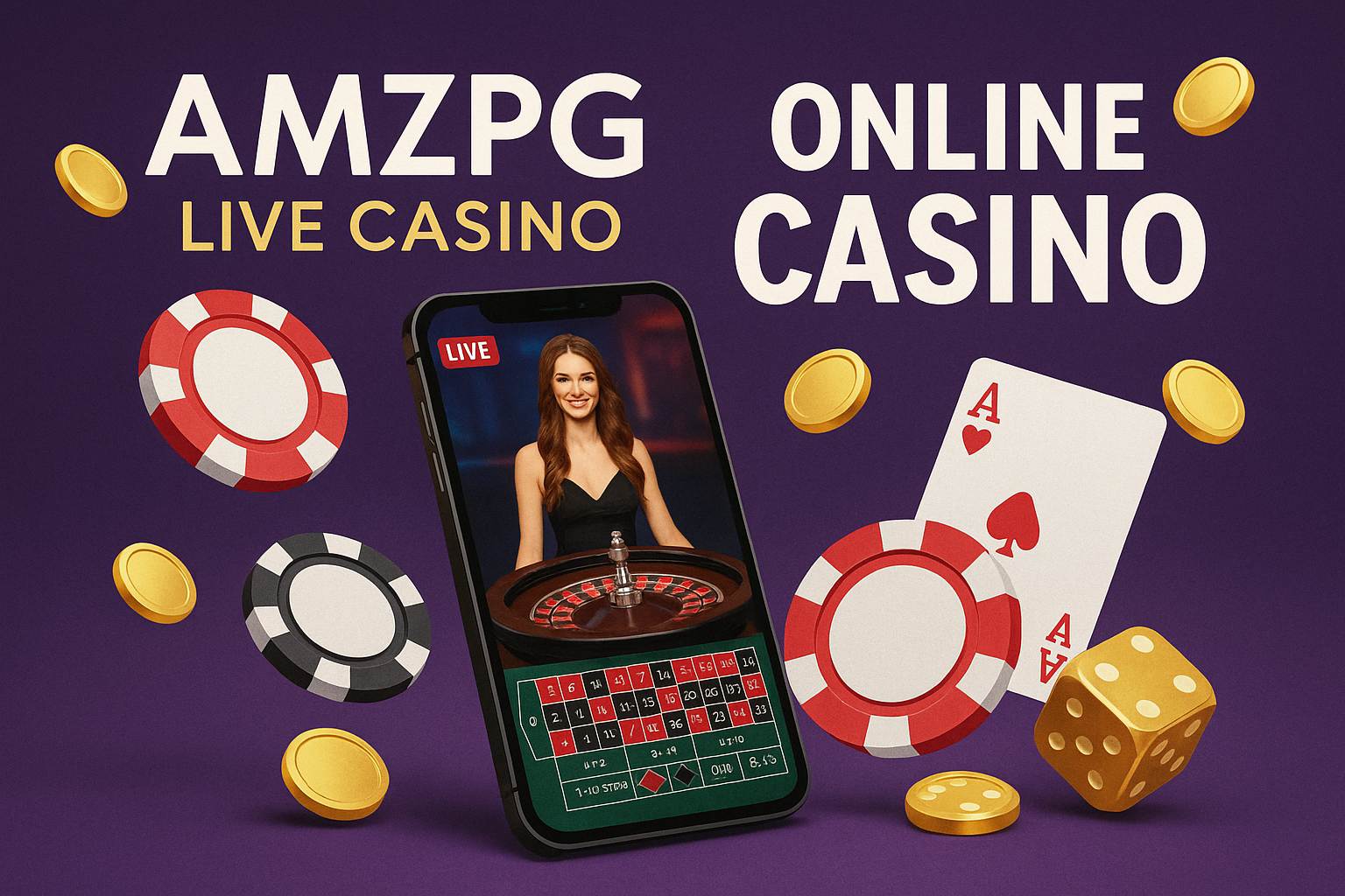 O AMZPG Live Casino lança promoções regularmente