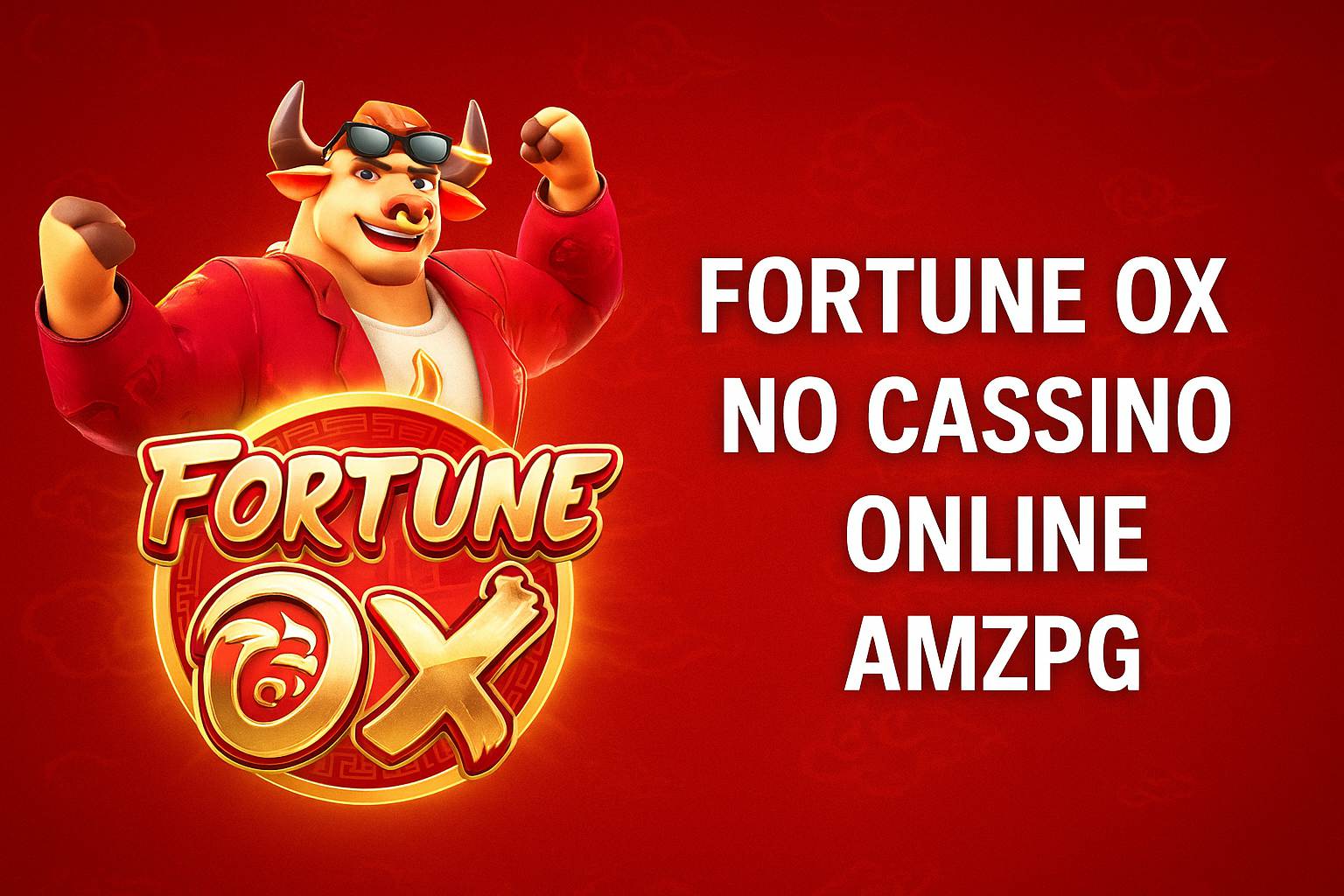 Fortune Ox no AMZPG - Aposte Agora e Reivindique Seus Ganhos