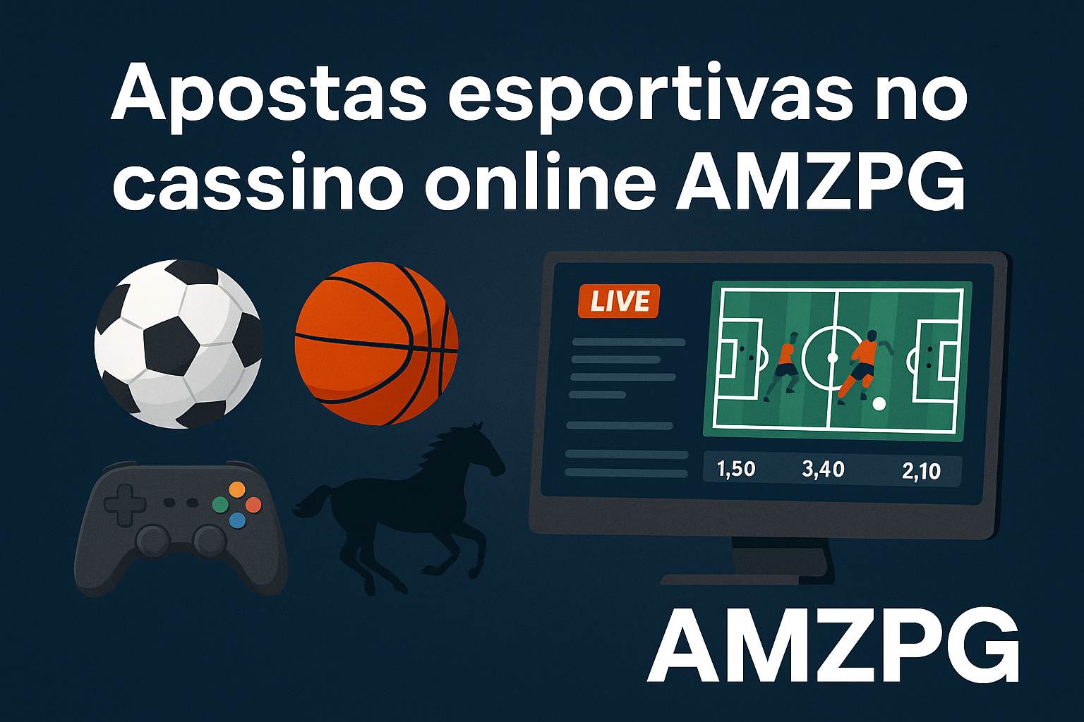 Apostas esportivas no cassino online AMZPG