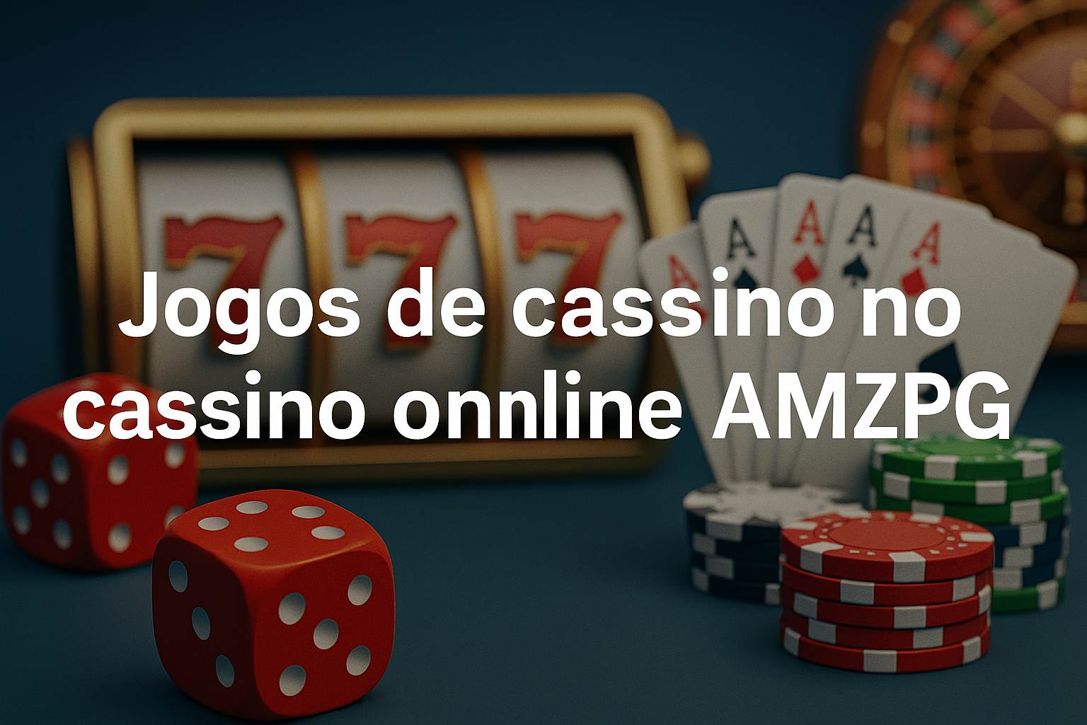 Jogos de cassino online inovadores e emocionantes na AMZPG